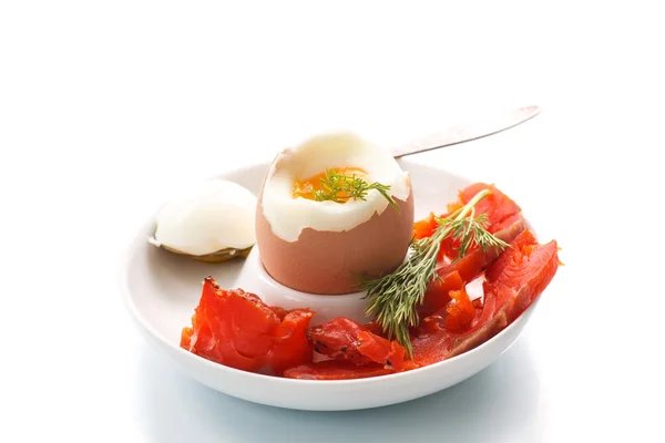 Boiled egg — Stock Photo, Image