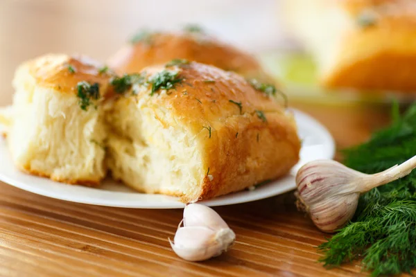 Bollos de ajo —  Fotos de Stock