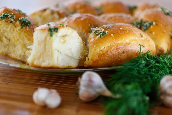 마늘 빵 — 스톡 사진
