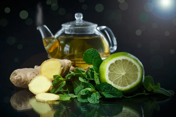 Ginger tea — Stock Photo, Image