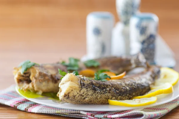 Pescado al horno — Foto de Stock