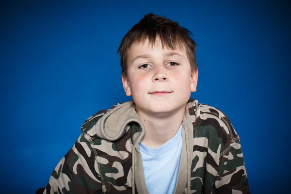 Portrait of a teenage boy — Stock Photo, Image