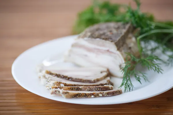 Cooked bacon — Stock Photo, Image