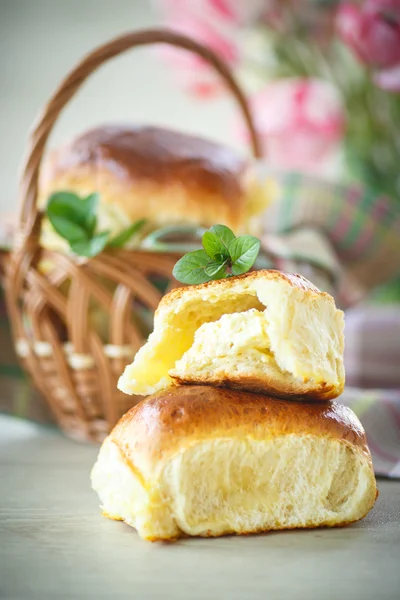 Pasticceria farcita con — Foto Stock