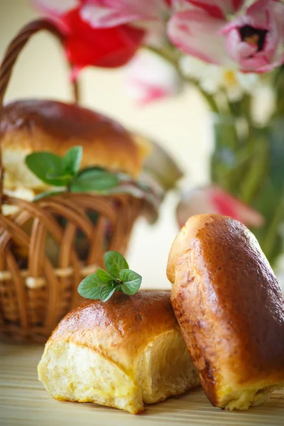 Pastry stuffed with — Stock Photo, Image