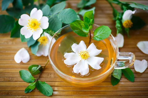 Tea of rose petals — Stock Photo, Image