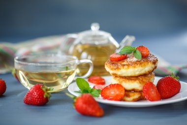 Kızarmış lor peynirli gözleme 