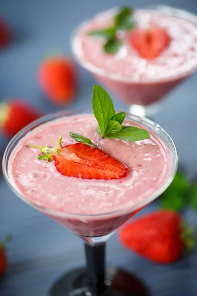 Smoothie aux fraises — Photo