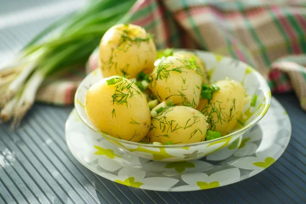 Vařené brambory — Stock fotografie