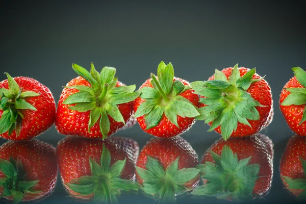 Φράουλες ώριμες — Φωτογραφία Αρχείου