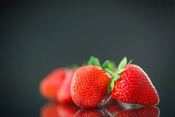 Ripe red strawberries — Stock Photo, Image