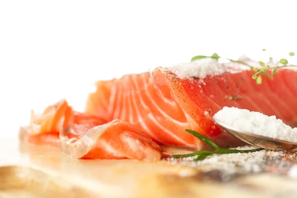 Salted salmon — Stock Photo, Image