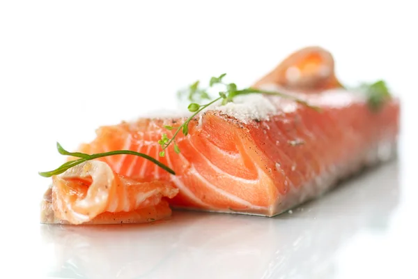 Salted salmon — Stock Photo, Image