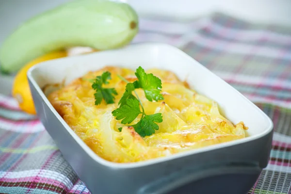 Courgette casserole — Stockfoto