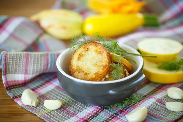 Gebakken courgette — Stockfoto