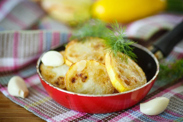 Gebakken courgette — Stockfoto