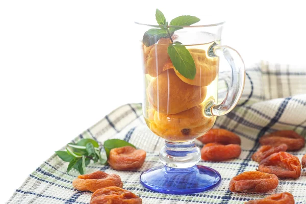 Compote with dried apricots — Stock Photo, Image