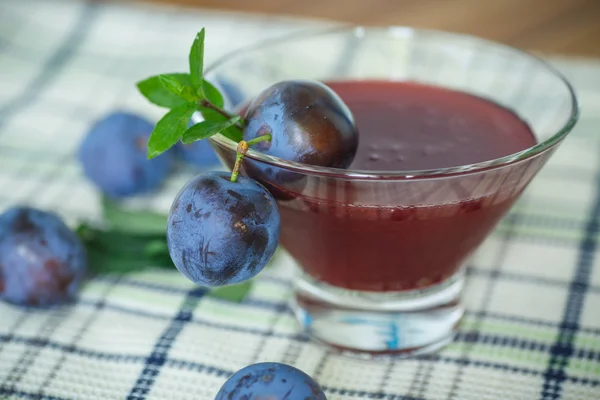 Plum jam — Stock Photo, Image