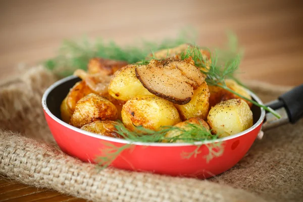 Stekt potatis — Stockfoto