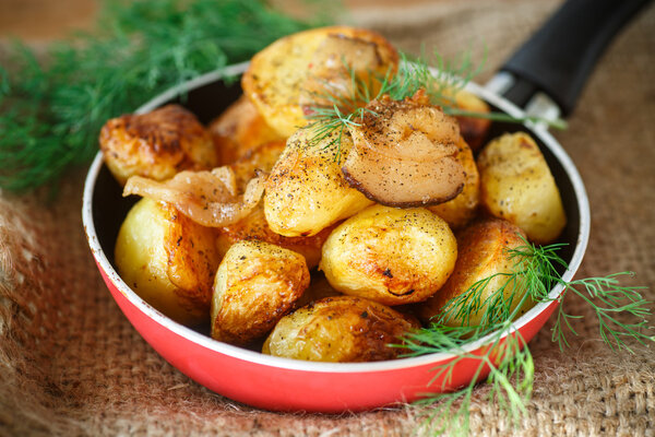 fried potatoes