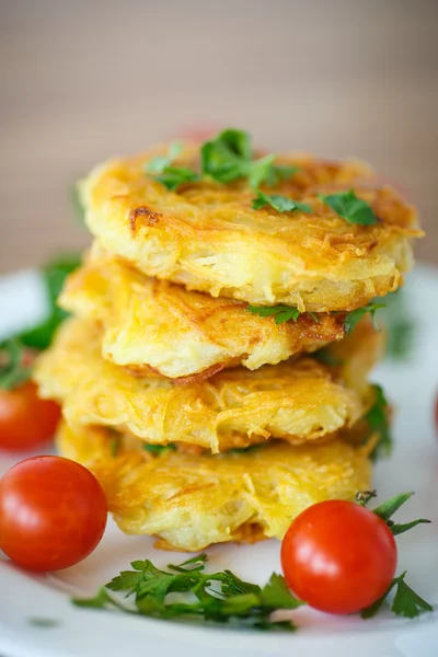 Aardappelpannenkoeken — Stockfoto