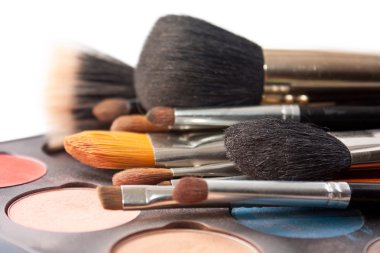 gölgeler paleti ile profesyonel fırçalar ayarla