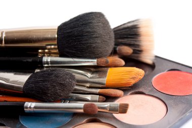 gölgeler paleti ile profesyonel fırçalar ayarla