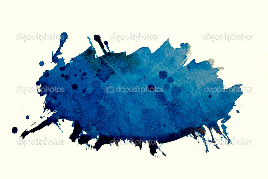 aabstract hand drawn watercolor background, raster illustration