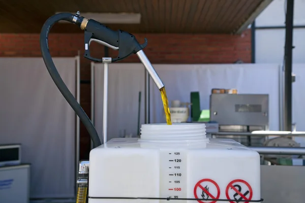 Producing of biodiesel — Zdjęcie stockowe