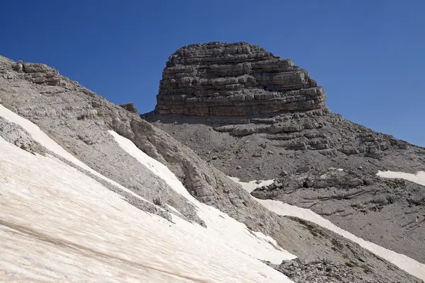 Der höchste Gipfel der albanischen Alpen — Stockfoto