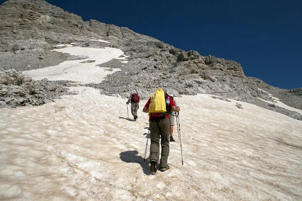 O pico mais alto nos Alpes Albaneses — Fotografia de Stock