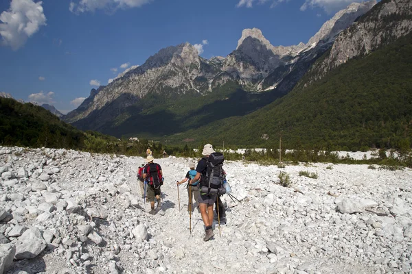 Extreme Albanian Alps — Stock Photo, Image