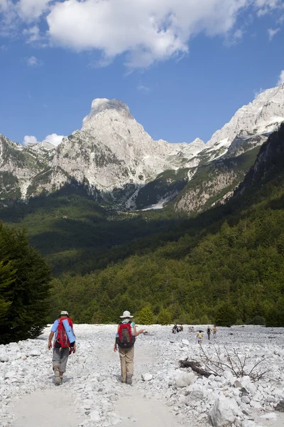 Alpes albaneses extremos — Fotografia de Stock