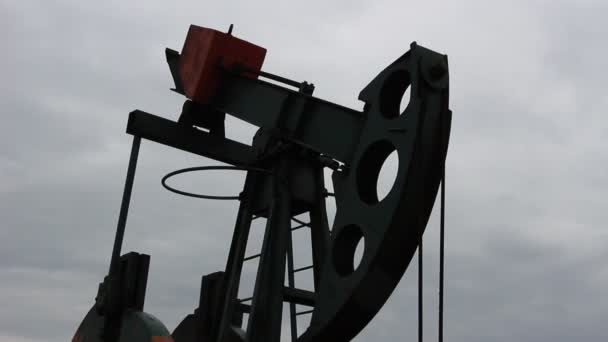 Oil wells — Stock Video