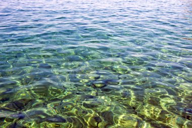 Deniz arka plan - geniş perspektif