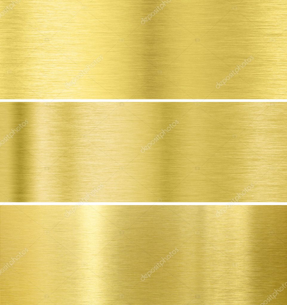 Gold metal texture background collection — Stock Photo © Andrey_Kuzmin