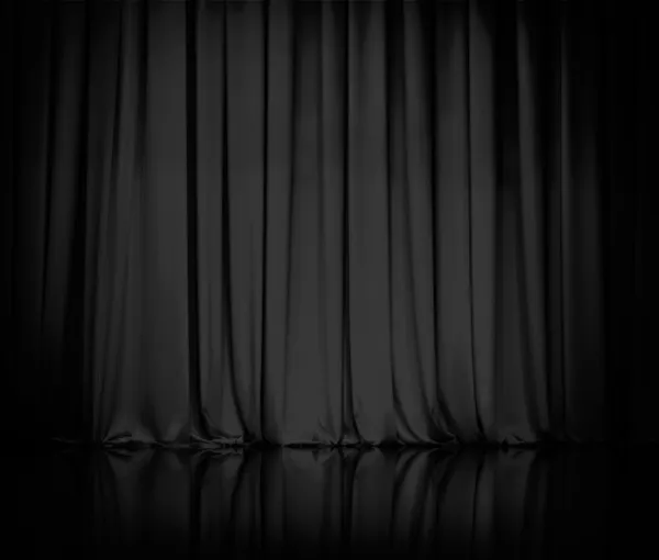 Curtain or drapes black background - Stock Image - Everypixel