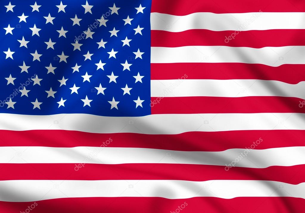USA flag — Stock Photo © Andrey_Kuzmin 46931073