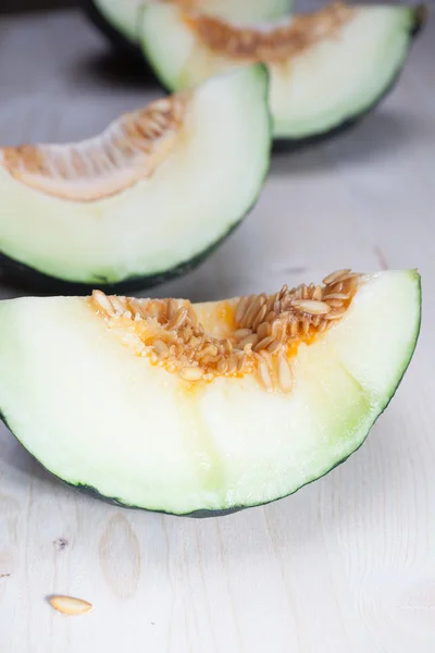 Green melon — Stock Photo, Image