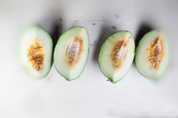 Green melon — Stock Photo, Image