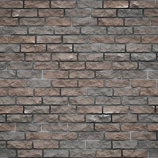 Parede de tijolo textura sem costura — Fotografia de Stock