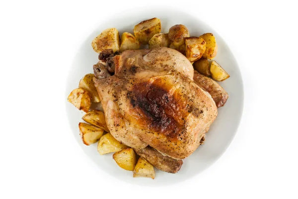 Roasted chicken — Stock Photo, Image