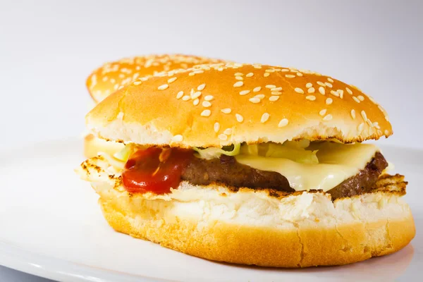 Hamburguesa con queso — Foto de Stock