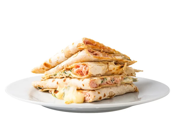 Piadina sandwich — Stock Photo, Image