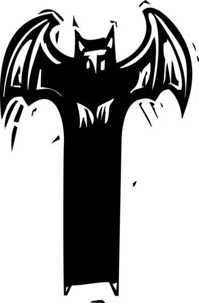 Tall Demon Vector Graphics