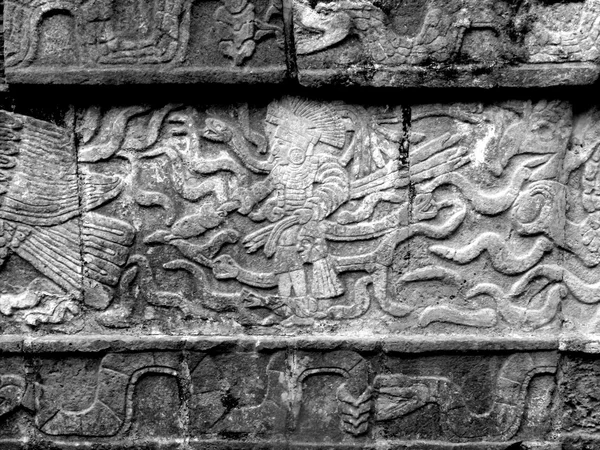 Chichen Itza Mayan Glyphs — Stock Photo, Image