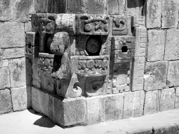 Maschera di Chac Uxmal — Foto Stock