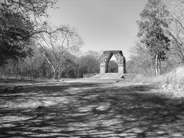 Brána kabah mayské ruiny — Stock fotografie