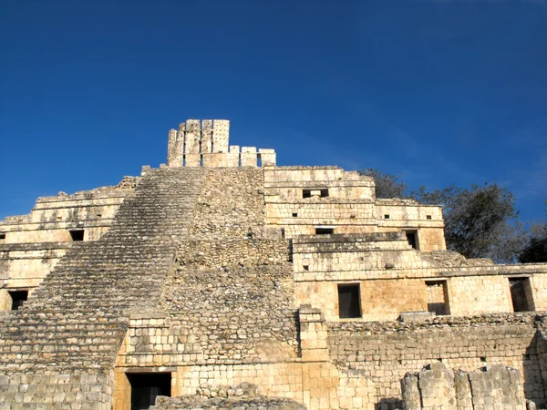 Edzna Mayan Ruins — Stock Photo, Image