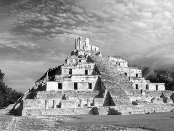 Edzna Mayan Ruins — Stock Photo, Image